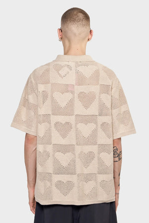 meskie#@Sweter CUPID'S NET beżowy