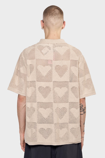 meskie#@Sweter CUPID'S NET beżowy