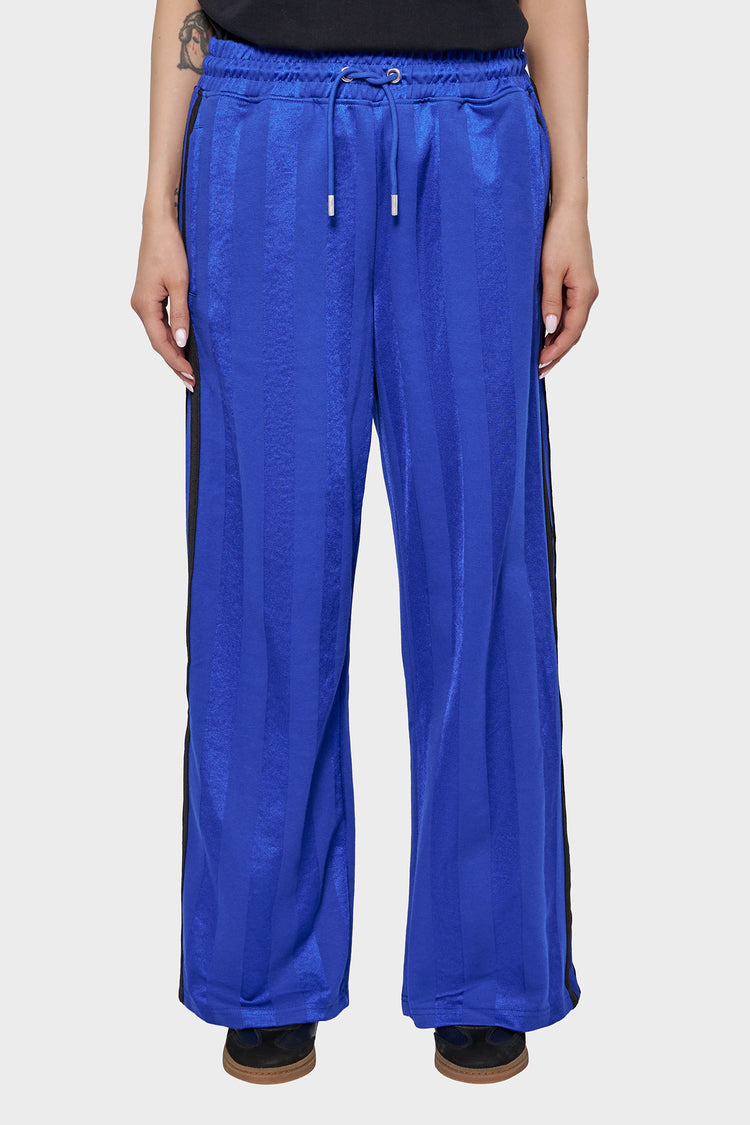 damskie#@Spodnie FOOTBALL JERSEY TRACK TROUSERS niebieskie