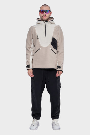 meskie#@Bluza LATITUDE FLEX SHERPA kremowa
