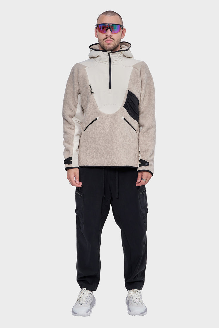 meskie#@Bluza LATITUDE FLEX SHERPA kremowa