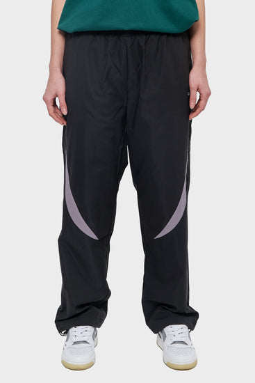 damskie#@Spodnie TWO-TONE TRACKSUIT PANTS czarne