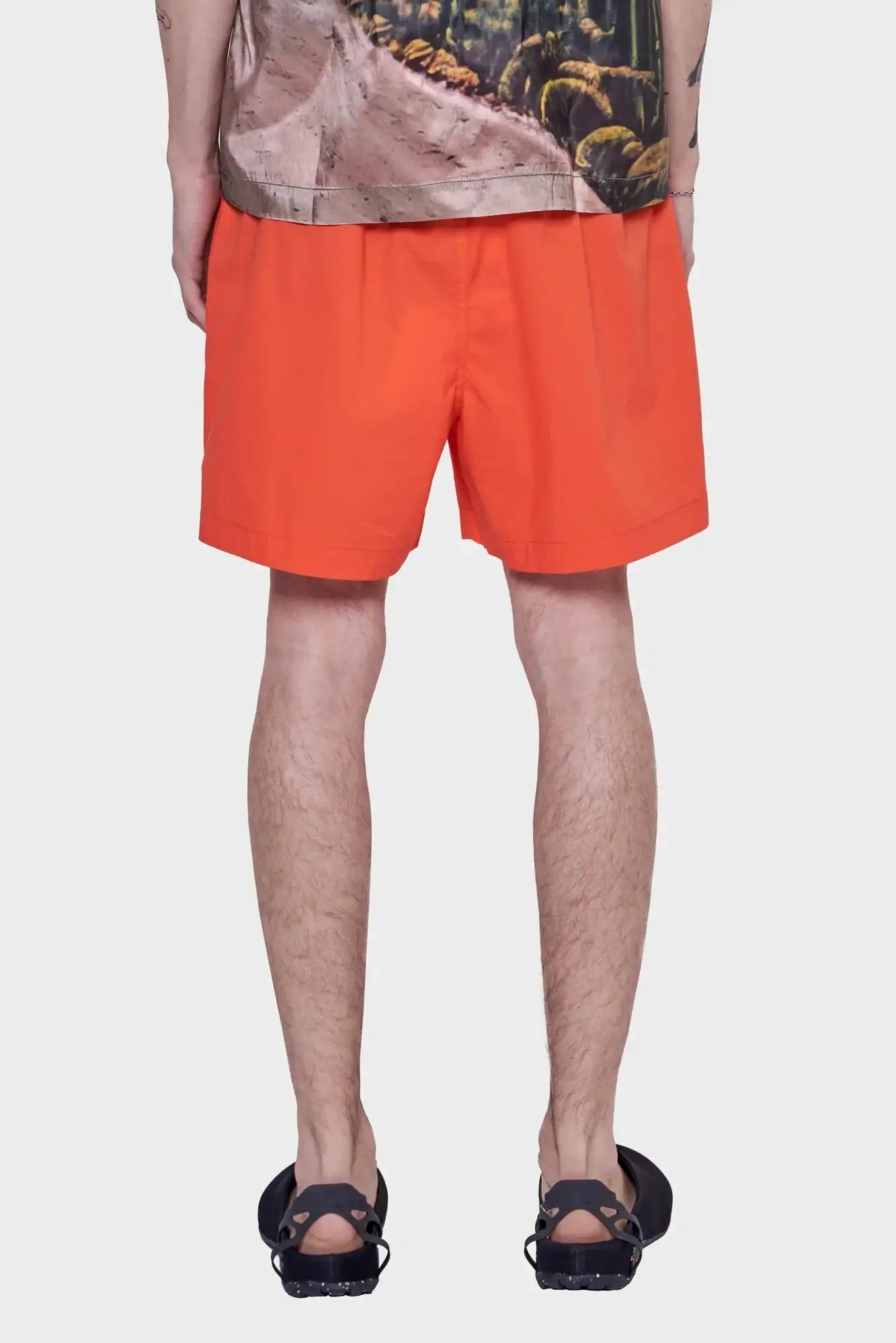 ELASTIC SHORTS orange shorts