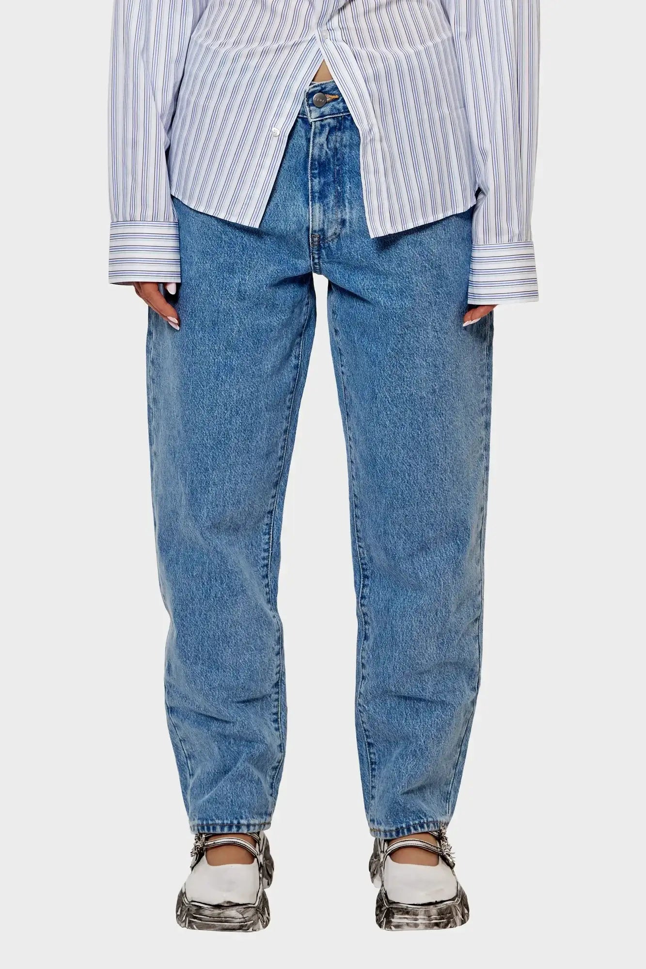 Spodnie COSMOS PANT niebieskie