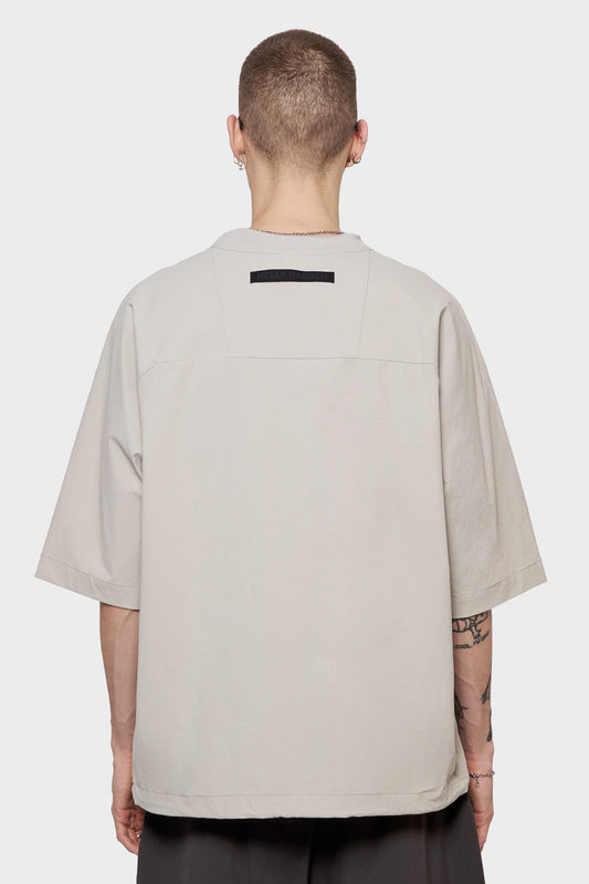 Koszulka WOVEN T-SHIRT szara