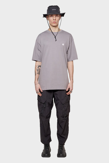 meskie#@Koszulka S/S MADISON szara
