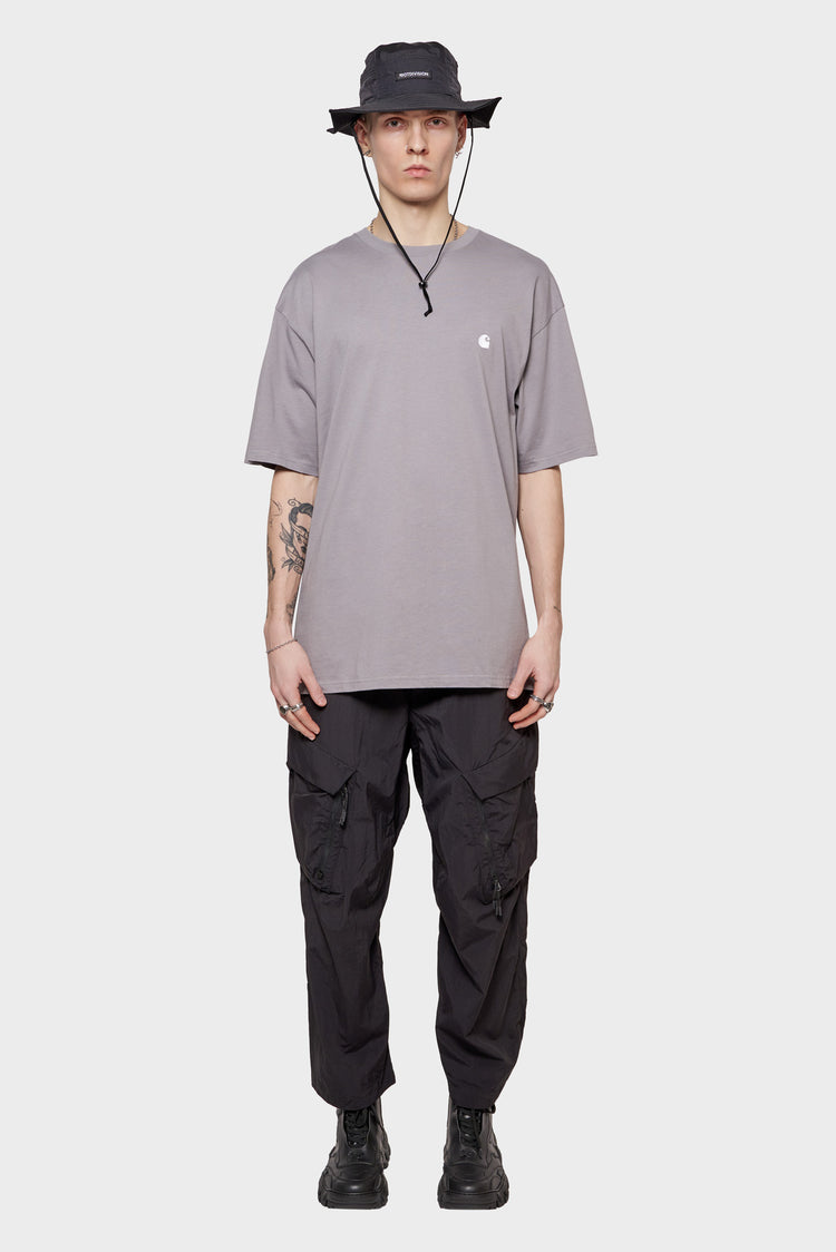 meskie#@Koszulka S/S MADISON szara