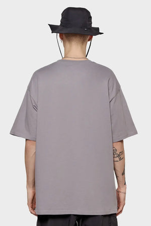 meskie#@Koszulka S/S MADISON szara