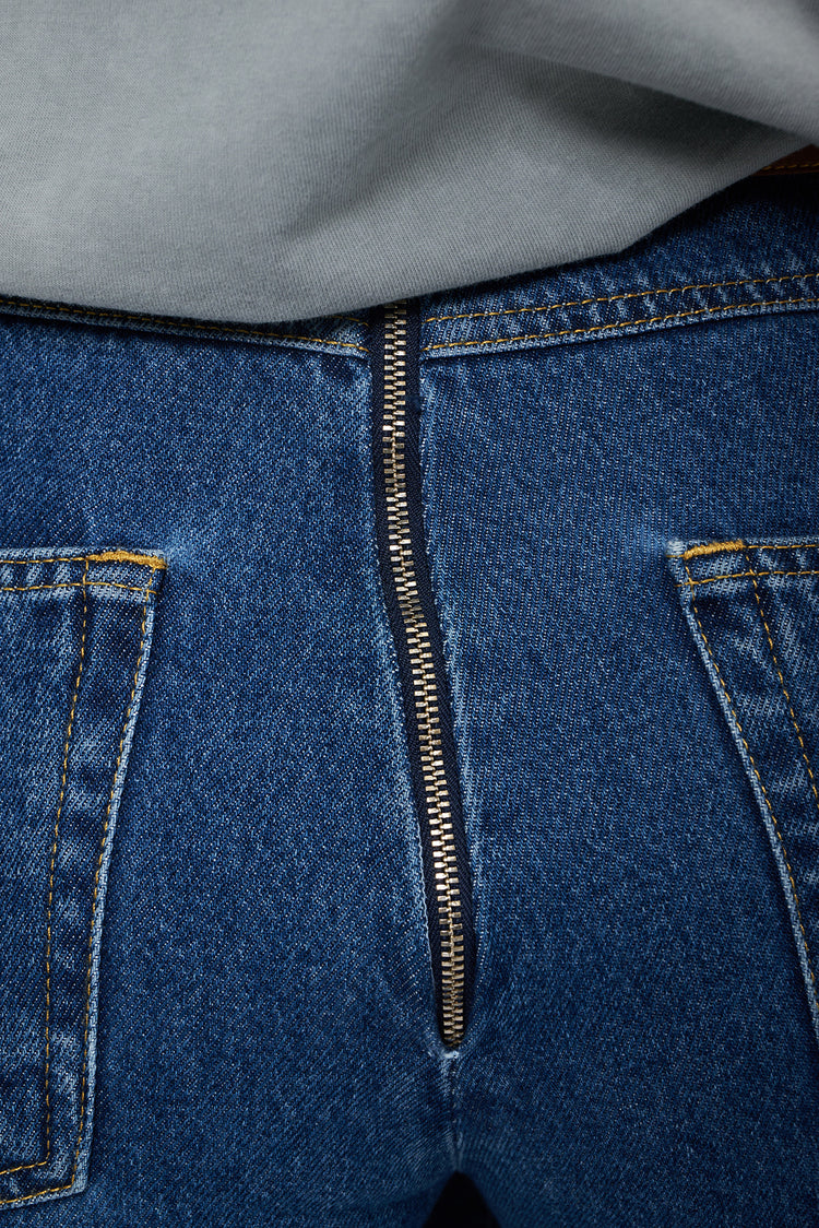 SKIRTY JEANS trousers blue