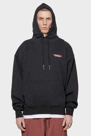 meskie#@Bluza RATED HOODIE czarna