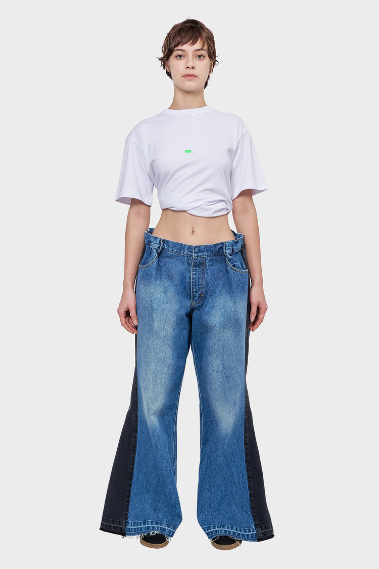 BAGGY JEANS trousers blue/black