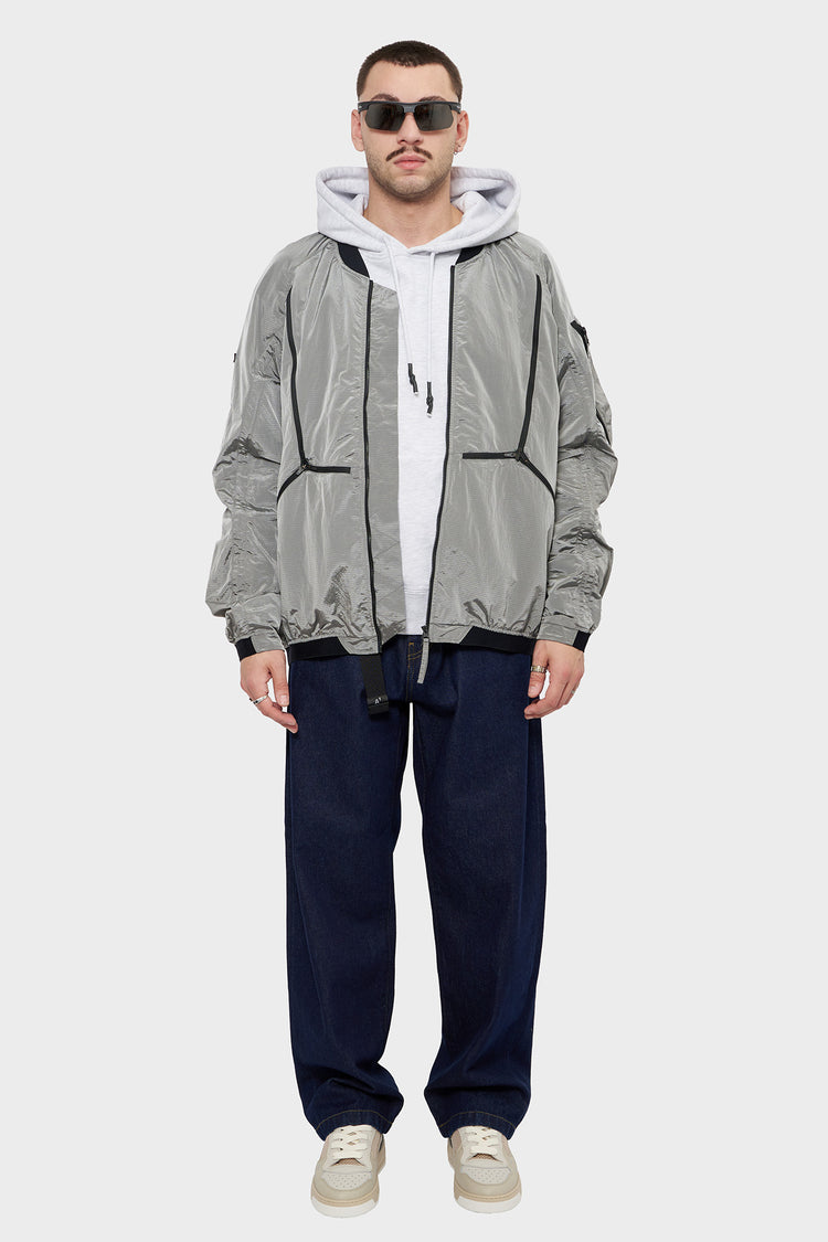 meskie#@Kurtka TRIANGLE BOMBER szara