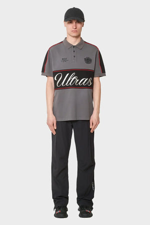 meskie#@Koszulka LOGO POLO TEE szara