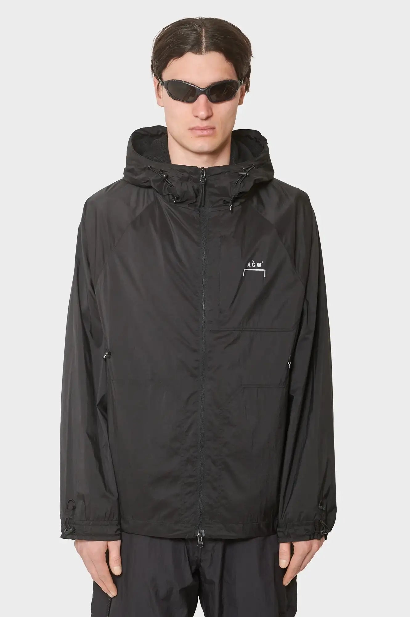 meskie#@Kurtka BALFRON HOODED JACKET czarna