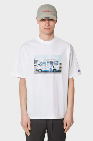 meskie#@Koszulka HEATWAVE T-SHIRT biała