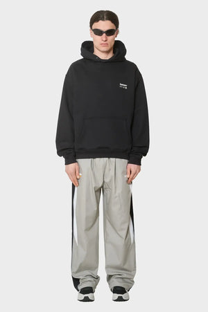 meskie#@Bluza OVERSIZED HOODIE - HORSEPOWER czarna
