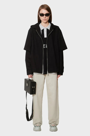 Bluza HOODED SHIRT czarna