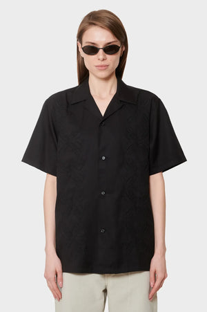 Koszula S/S Signet Shirt czarna