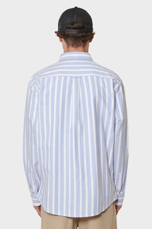 Koszula L/S Deven Shirt niebieska