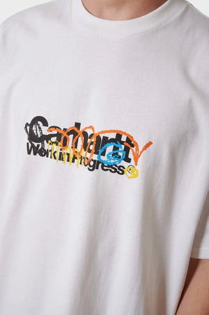 Koszulka S/S Primary T-Shirt biała