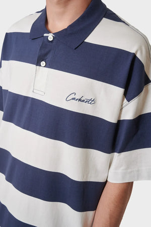Koszulka S/S Delray Polo niebieska