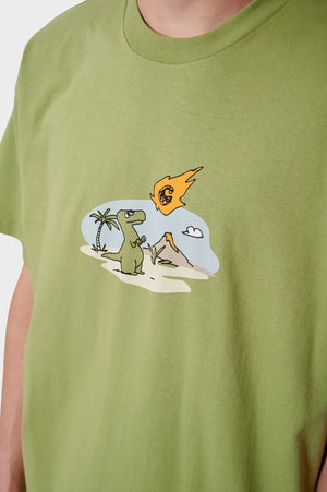 Koszulka S/S Impact T-Shirt zielona