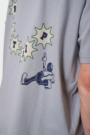 Koszulka S/S C Trip T-Shirt szara