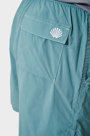 Szorty CONTRAST SWIMSHORT zielone