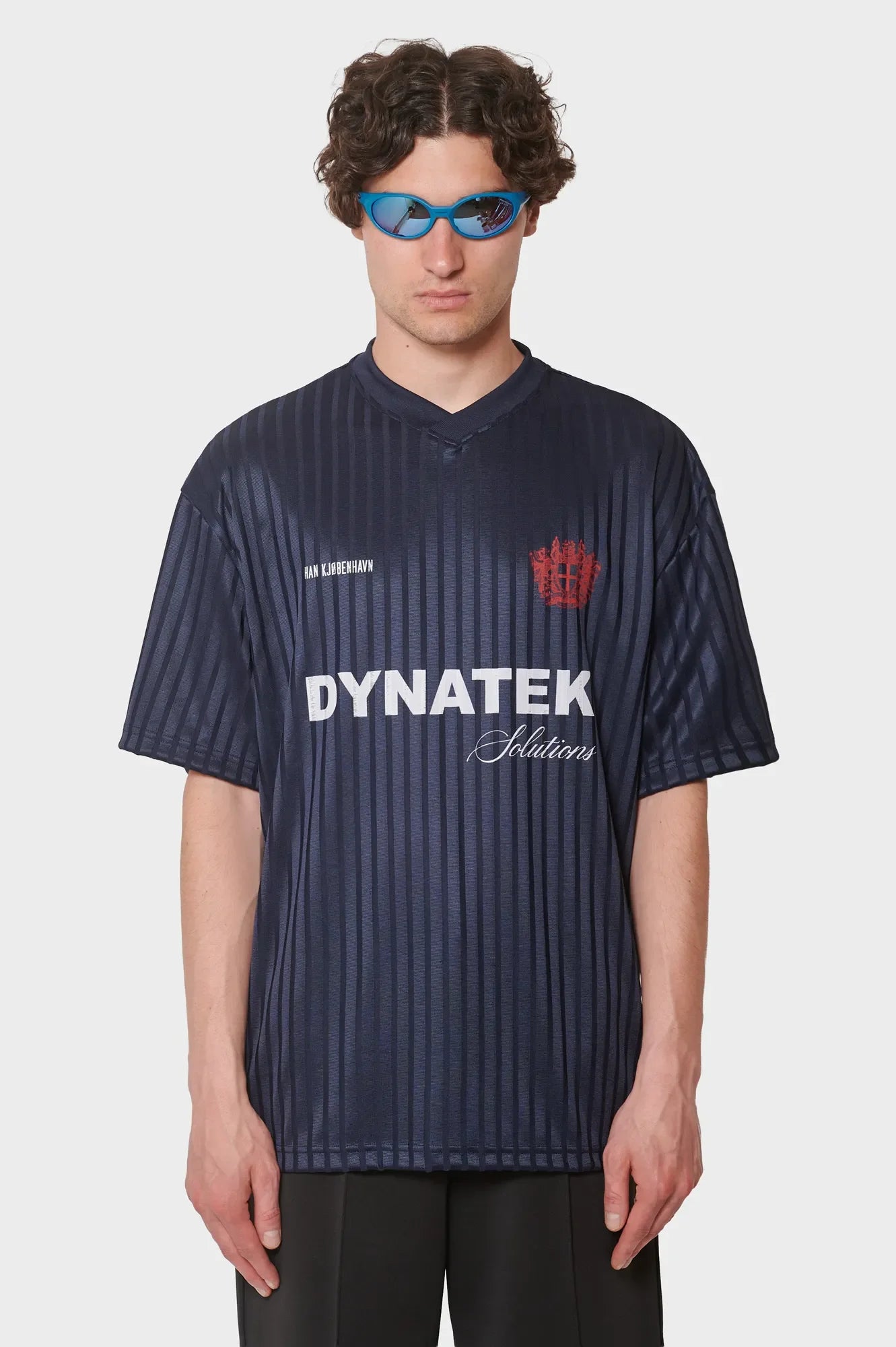 Koszulka DYNATEK FOOTBALL JERSEY granatowa