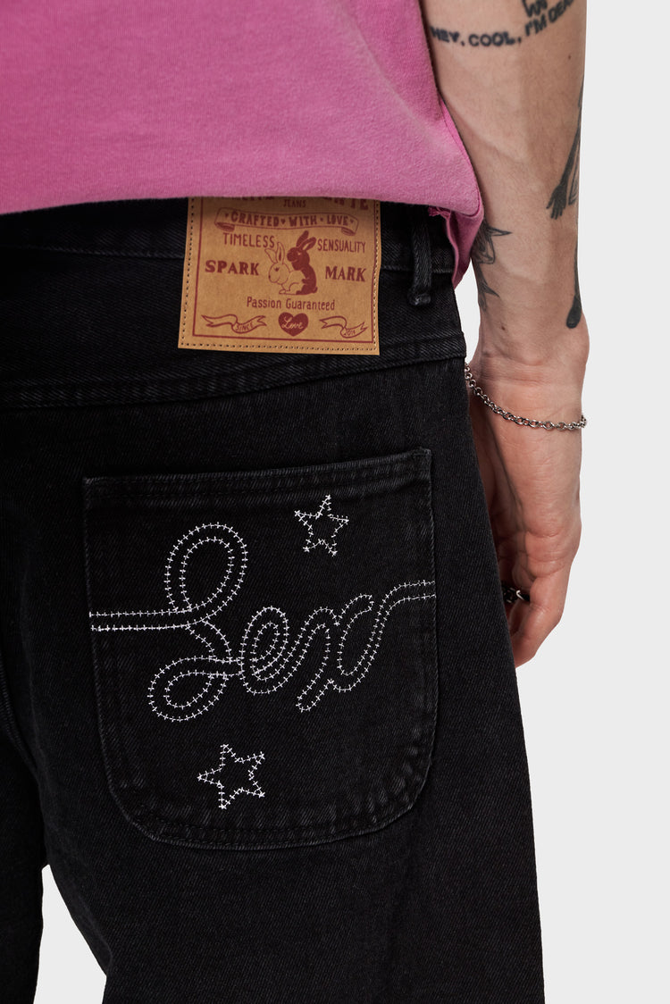 Spodnie SEX DENIM czarne