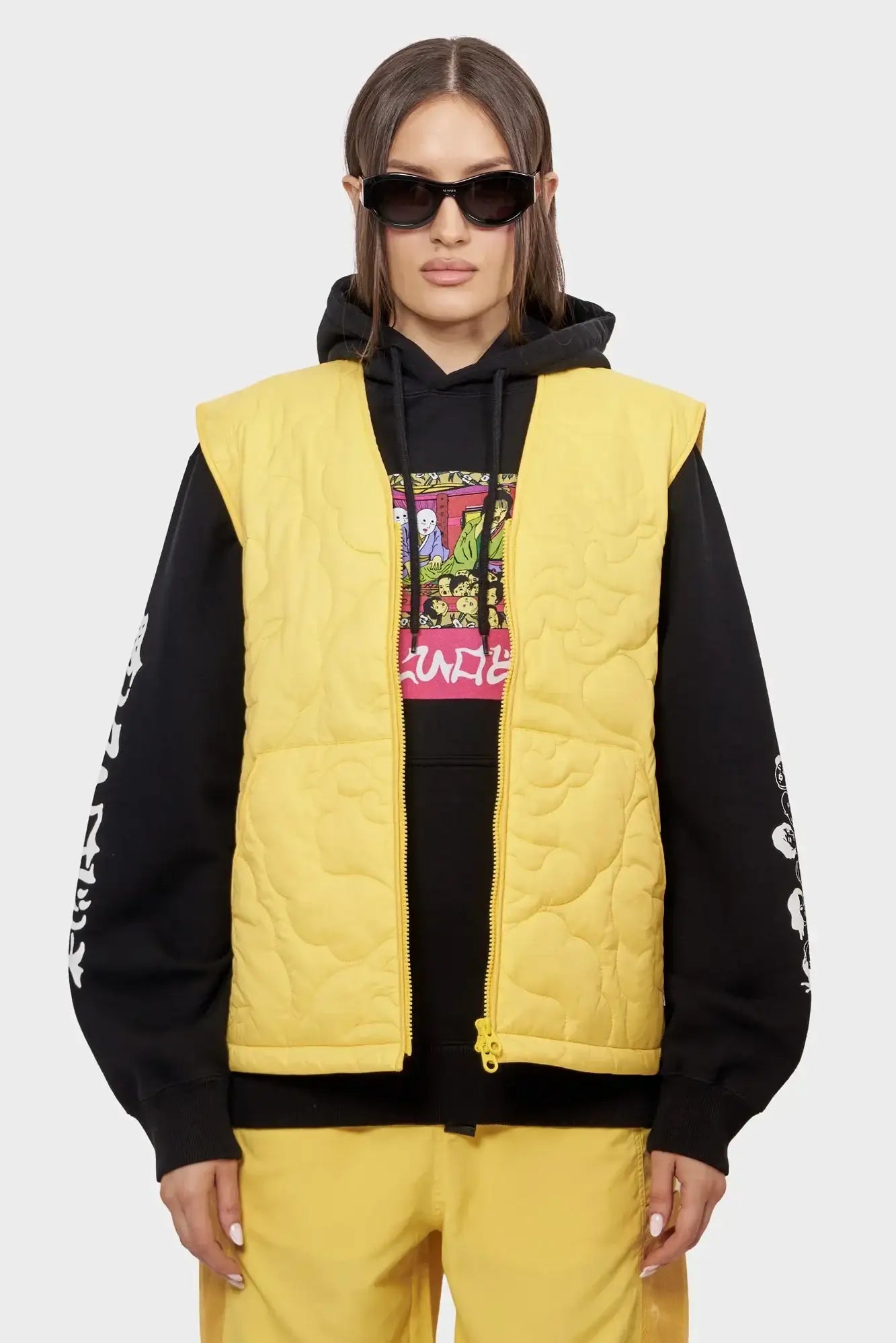 Kamizelka CAMPER VEST żółta