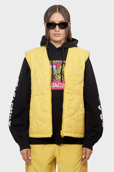 damskie#@Kamizelka CAMPER VEST żółta