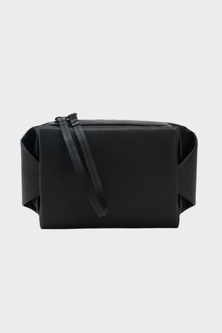 ARNO ALLURA RECYCLED LEATHER bag black