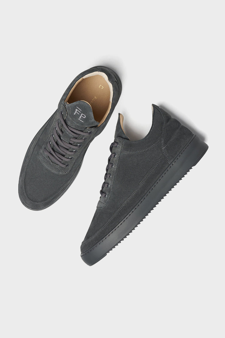 Sneakers LOW TOP SUEDE dark gray