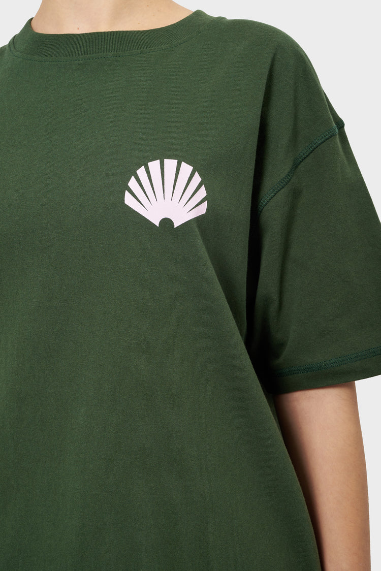 Koszulka LOGO TEE KOMBU zielona
