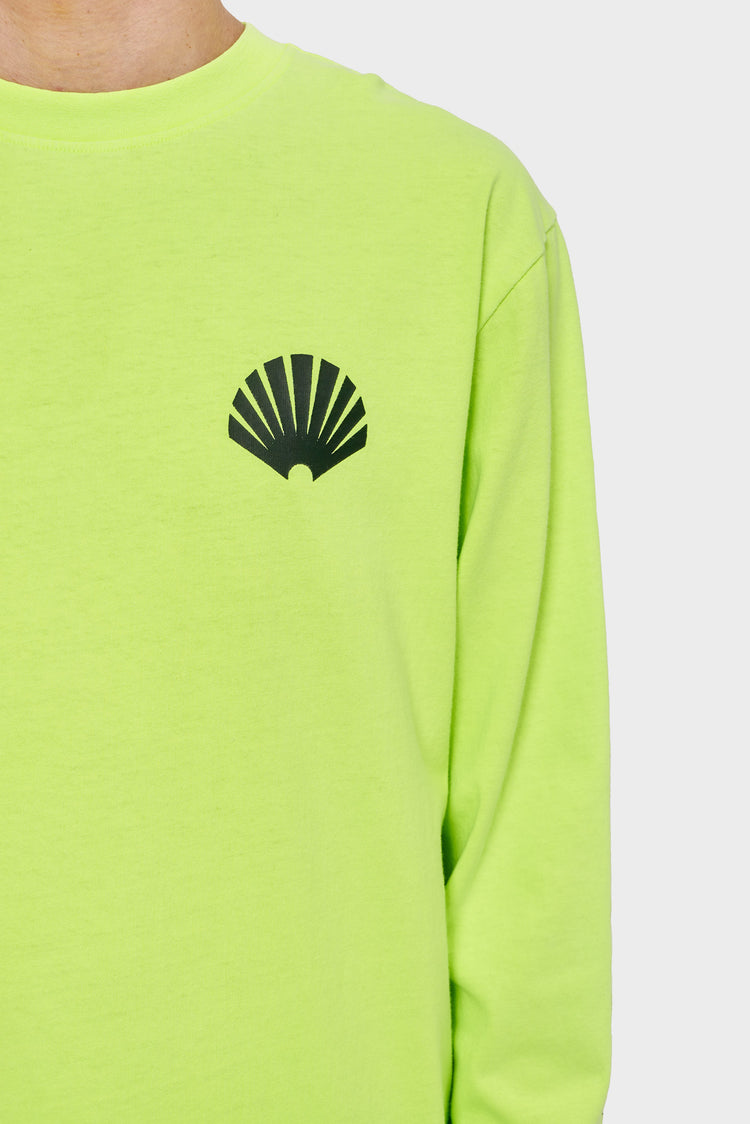 Longsleeve LOGO neon yellow