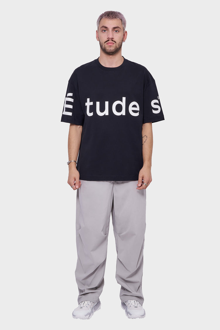 RELAX BIG ETUDES T-shirt black