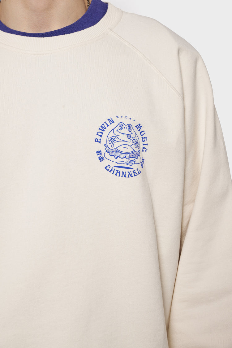 MUSIC CHANNEL sweatshirt white