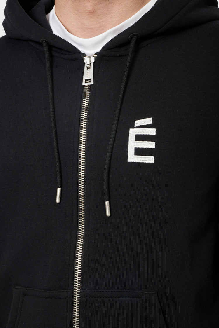 Sweatshirt REGULAR ZIP E black