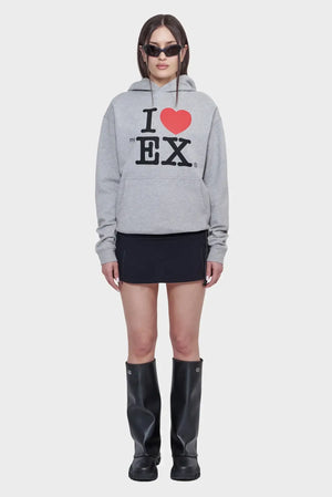 damskie#@Bluza EX APPEAL szara
