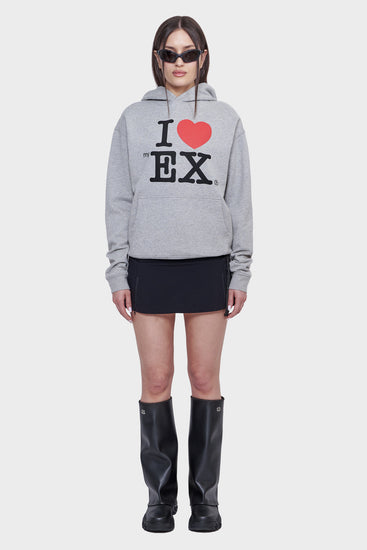 damskie#@Bluza EX APPEAL szara