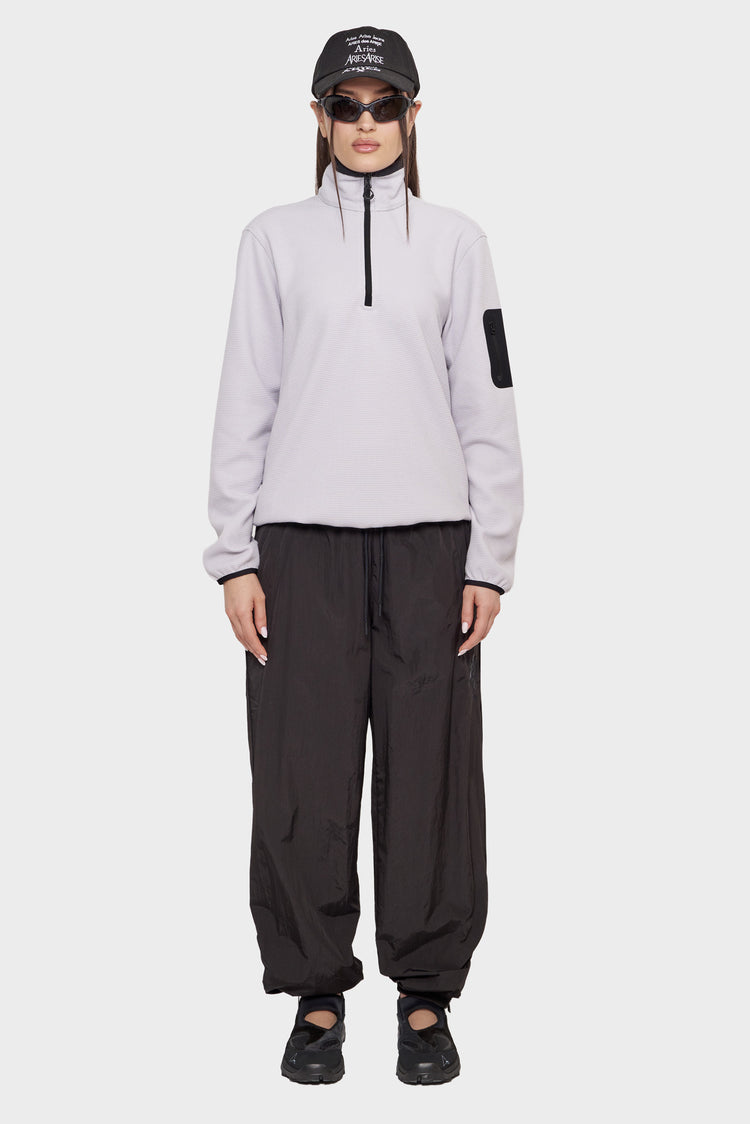 TOBA QUARTER ZIP sweatshirt gray
