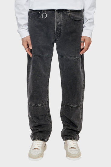 meskie#@Spodnie REGULAR JEANS PANT czarne