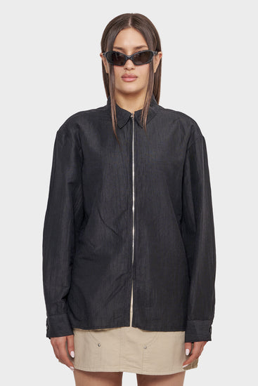 damskie#@Koszula SHIRT RIGHT czarna