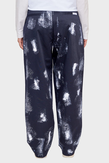 damskie#@Spodnie REWORKED TROUSER/PAINTED print