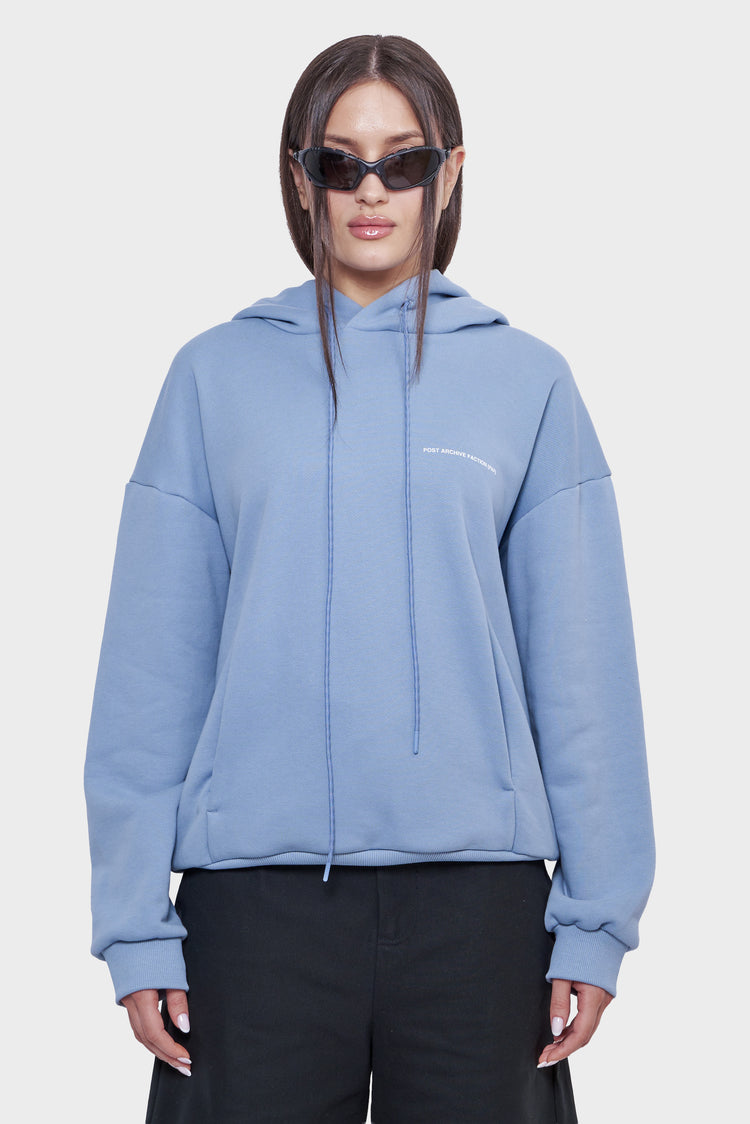 damskie#@Bluza HOODIE RIGHT niebieska