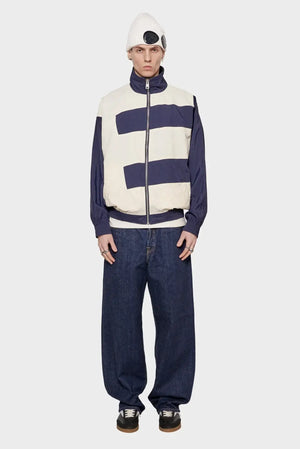 Kurtka TRACKSUIT JACKET Biało-granatowa