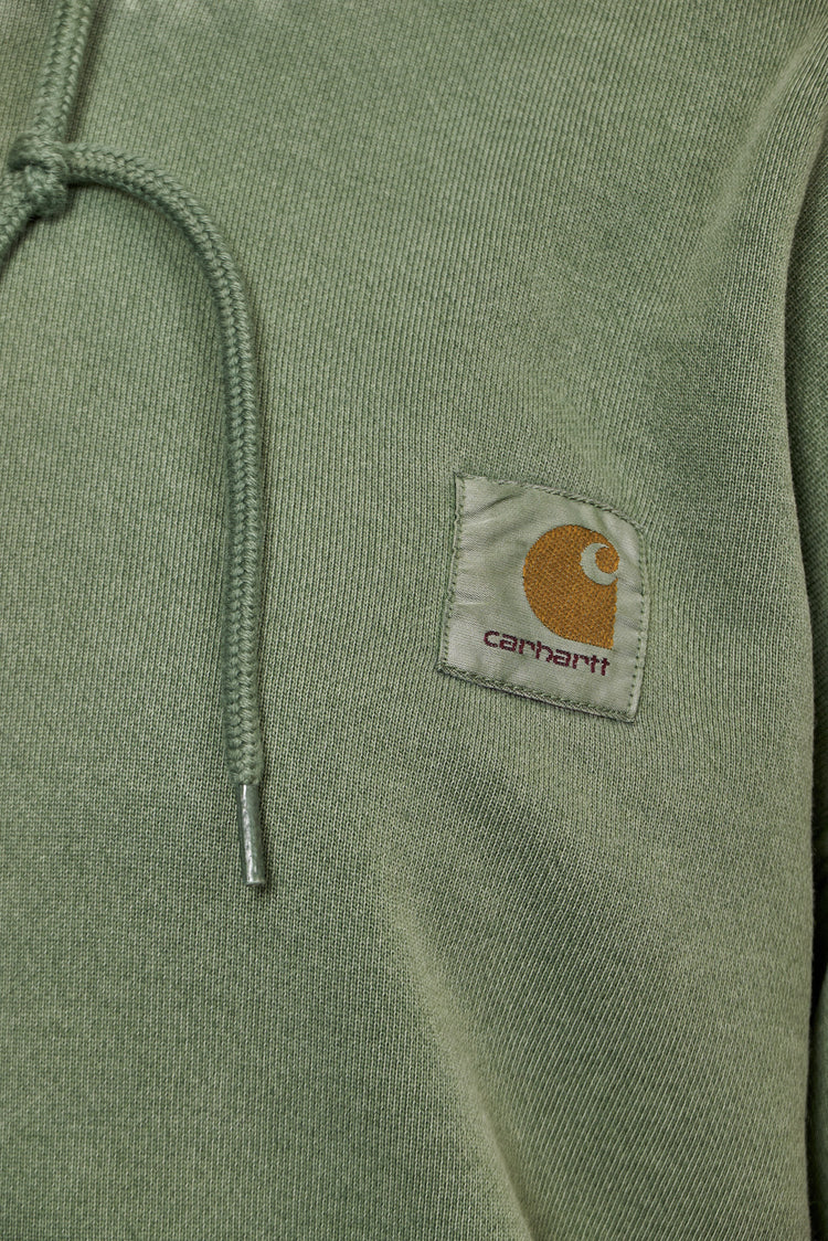 HOODED NELSON SWEAT green sweatshirt