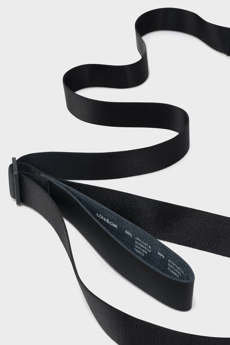ARNO ALLURA RECYCLED LEATHER bag black