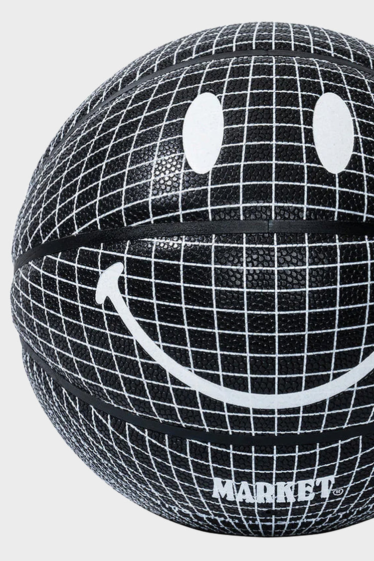 Piłka SMILEY GRID BASKETBALL czarna
